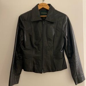 SOLD VINTAGE Danier leather jacket, size small